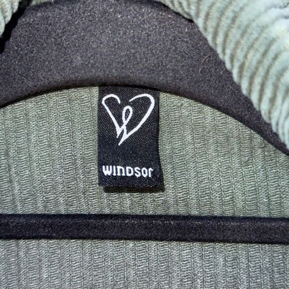 Vtg Green Windsor Corduroy Shacket Medium - Picture 3 of 10